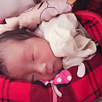 38周3天，顺产男宝一枚，6斤8两，打了无痛，轻微侧切，第一胎顺产真心痛，宝宝给了我无穷力量，谢谢...