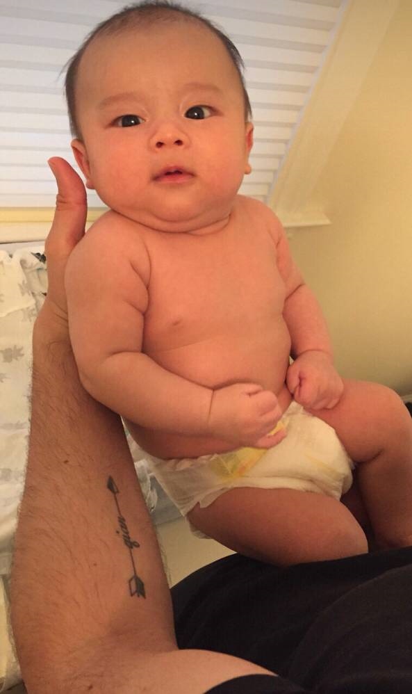 涵涵也是个大胖小子