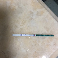 11.14末次月经，今天测到双杠，比较浅，有同期的宝妈吗？好担心