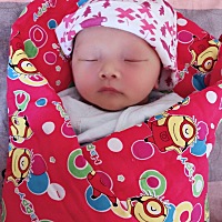 12月2号，剖腹产，男宝。