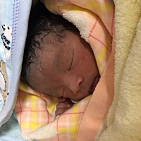 产期提前14天，原本想明天刨的，结果小家伙迫不及待，今天早上先出来探世界。欢迎你加入我们的小家庭，...