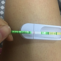 我这个是怀了没怀大家帮我看一下，我自己已经看不太清了