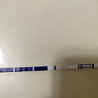 今天晚上测的一深一浅，比早上测的明显很多，这样是不是怀孕，有经验的妈妈看看！