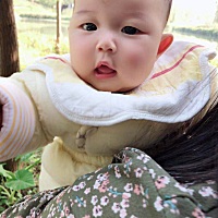#我家的小调皮# 小宝贝今天四个月零四天了，在这里妈妈想当着众人的面跟你说句对不起，可能你比别人...