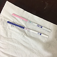 这是昨天晚上查的排卵，今天查没有了，前天有同房，昨天没有，不知道今天补救还有没有的救呢