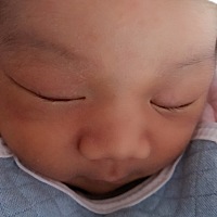 出生第23天，宝宝鼻子是不是有点大