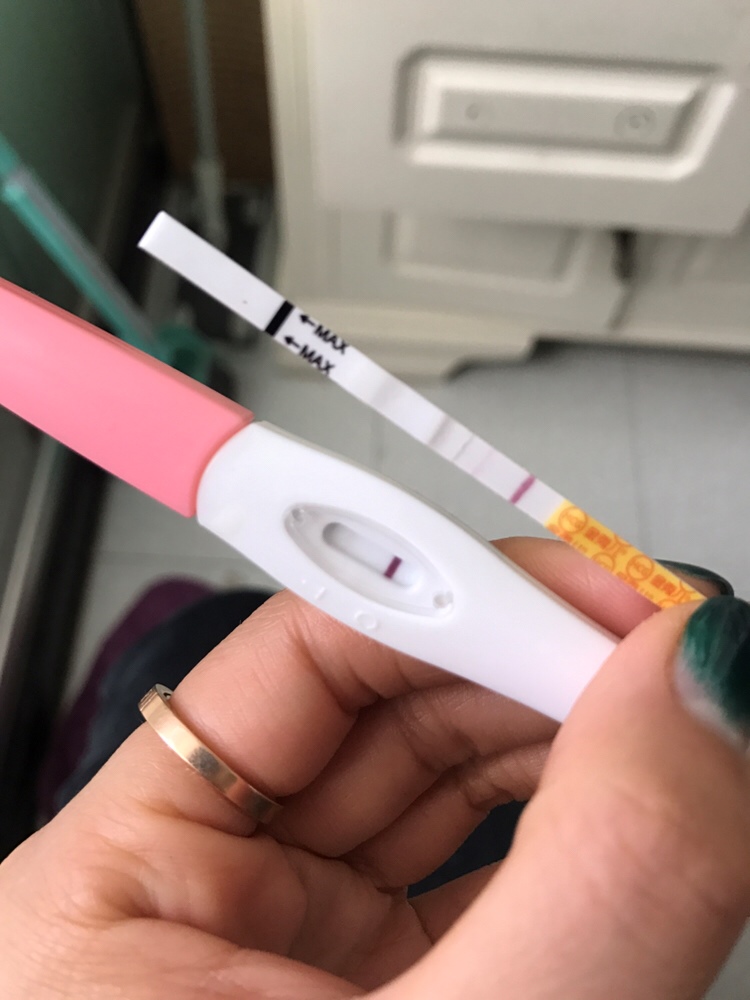 各位宝妈，帮忙看看我这是怀没怀，