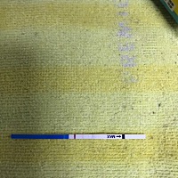 各位宝妈看一下我这个，做了抽血，下午就出结果了。推迟了一周