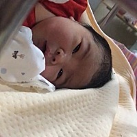 2018年12月20日，23点55分顺产，二胎女宝一枚，凑成好字，感谢你选择我做你的妈妈！感谢小天使来到我家...