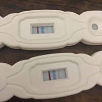 这是有了吗？上个月25号来的月经，现在还没来。