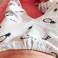 刨腹产第9天    纱布昨天去掉了   已经不疼了    生完到现在体重掉了21斤