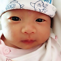 宝宝17天咯，我的小乖乖！