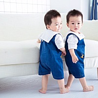 我想说有你们两个就是妈妈最大的幸福，再苦再累都值得爱你呢❤❤