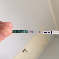 早早孕试纸这样什么意思啊