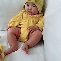 我家闺女小圆子，萌不萌