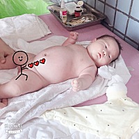 今天第一次体检，净重六公里，身高五十五公分