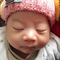 我终于出月子啦，我自由啦～哈哈哈哈哈哈哈😁😁😁 小宝贝终于睡着啦，哈哈～ 乖宝宝快点睡吧，麻...