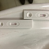 这个是中了还是没中哈？26天测的……