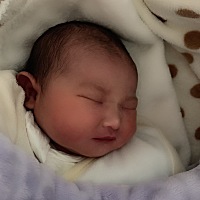 1.2日 1点多顺产女娃  终于如愿以偿了成凑了一对好字 感恩❤️