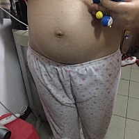 看肚型，猜男女，纯属娱乐