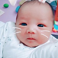 二宝跟哥哥同一天生日🤗️😙️六斤六两，38 6天出生的，二宝已经出来一星期了😊️😉️😘️