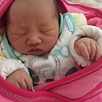 各位妈妈，加油哦！我宝宝出生一天啦…一切顺利