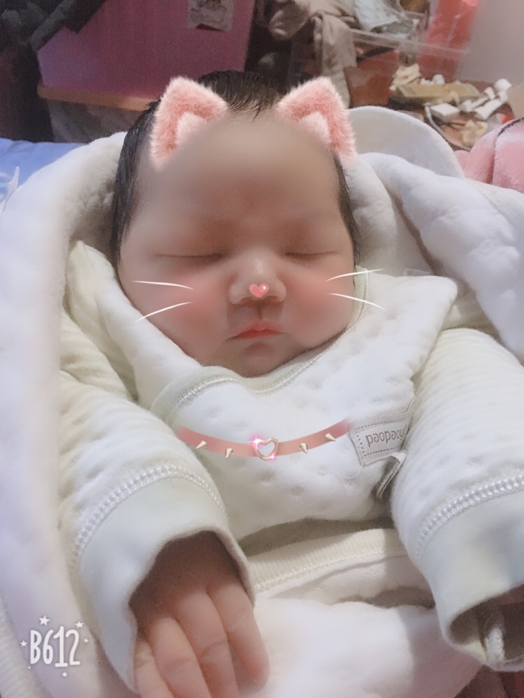 我家的元旦宝宝，接女宝的接起