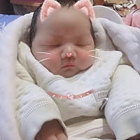 我家的元旦宝宝，接女宝的接起