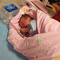 顺产，男宝7斤7两