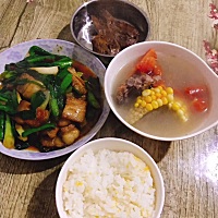 简单的晚餐