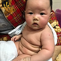 好多⭕  哈哈 我的宝宝100天了，14斤啦！你们的呢？😍