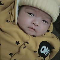 我们的小军娃 满月啦