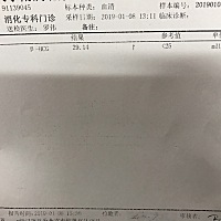 昨天因为不舒服去医院抽血检查，结果值不明显，怀疑是怀孕了但验孕棒一直是白板，今天刚刚去厕所发现内...