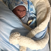 2019年1月8日早上8：36分顺产7斤1两男宝宝一枚，中间的痛苦真心不容易，1月七日凌晨一点左右肚子开始痛...