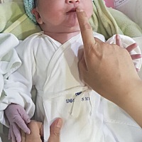 元月3号卸货留级2天宝宝～ 父母平安～ 两个儿子再添个小棉袄～ 如愿了～