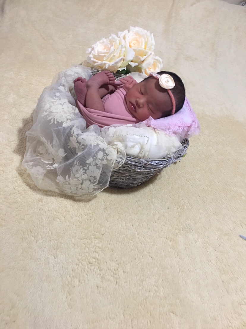 成功卸货女宝7斤2两，7天大拍的，