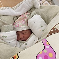 2019.1.9 提前刨腹产女宝宝一枚，我们已经两天啦，越来越听话可爱，再疼也值得啦！