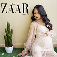 孕妇照。现在宝贝两个月啦