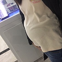 到这个时候 才发现 孕吐反应过后，其实宝宝在我身体里的日子过得很快！马上20周了 就要五个月了！宝宝！...