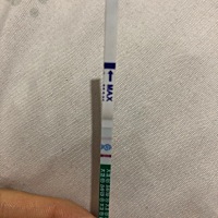 不知道会不会大姨妈快来了假阳，一深一浅