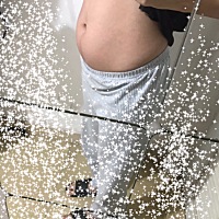 二胎29➕4的肚子，跟怀一胎时候一样一如既往的小。