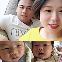 睁开单眼皮，往上看又是双得。你怎么那么黑？到底是像谁了。😪😪