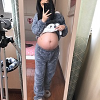 34周了，这是男宝肚型还是女宝肚型啊？有和我一样的吗？