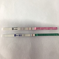 我想问一下，两个试纸两个尿杯测的，测完后放在同一个装试纸的袋子里会串色吗？今天是排卵第九天，测的...