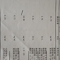 这个化验单谁能看懂，正常吗？