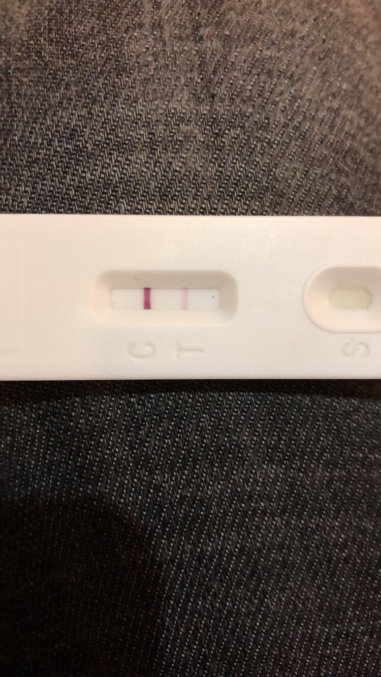 二号开始今天17号测出，月经大概在19号，这是