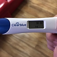 可丽蓝电子验孕棒准么，12月23末次月经，显示怀孕1-