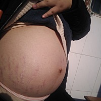 看肚形猜男女，已知男女，看看你们猜的准不准，嘻嘻