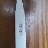 好高兴，刚刚测到怀上二宝了