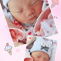 小宝贝四天了，接女宝宝的来😊